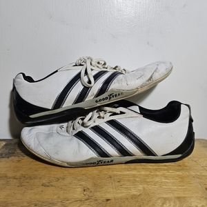 Vintage adidas Goodyear racing shoes for men